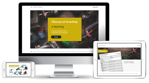 eftersyn af elværktøj kursus online